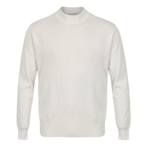 Franco Ponti Lightweight Merino Wool Blend Turtle Neck Jumper