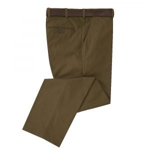 DG's Merit Collection Dynamic Waist Formal Trouser Light Brown