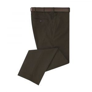 DG's Merit Collection Dynamic Waist Formal Trouser Dark Brown