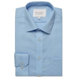 Double TWO Paradigm Pure Cotton Shirt - Blue