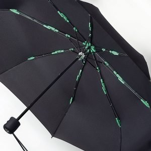Fulton Hurricane Black Umbrella