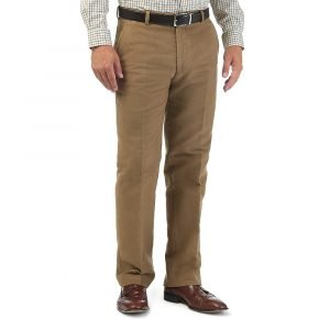 Gurteen Epsom Moleskin Trousers Thyme