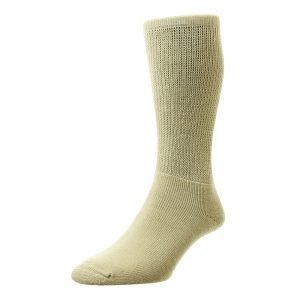HJ Wool Diabetic Socks Beige