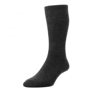 HJ Wool Diabetic Socks Charcoal