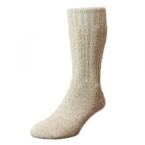 HJ Merino Boot Sock Beige