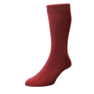 HJ Supersoft Bamboo Socks Burgundy