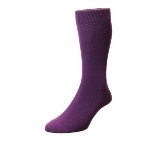HJ Supersoft Bamboo Socks Plum