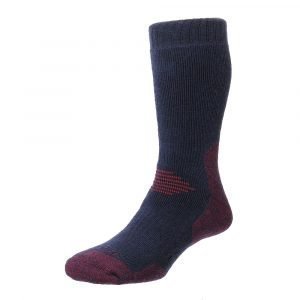 HJ ProTrek Dual Skin Anti Blister Socks Navy