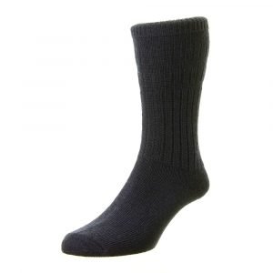 HJ Thermal Wool Softop Socks Navy