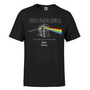 Old Guys Rule "Dark Side of the Shed" T-Shirt - Black