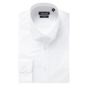 Remus Uomo Tapered Fit Formal Shirt - White