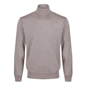 Massoti Lightweight Pure Merino Wool Roll Neck Jumper