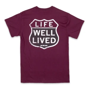 Life Well Lived Route 66 Tee
