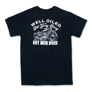 Life Well Lived Well Oiled Bike Tee